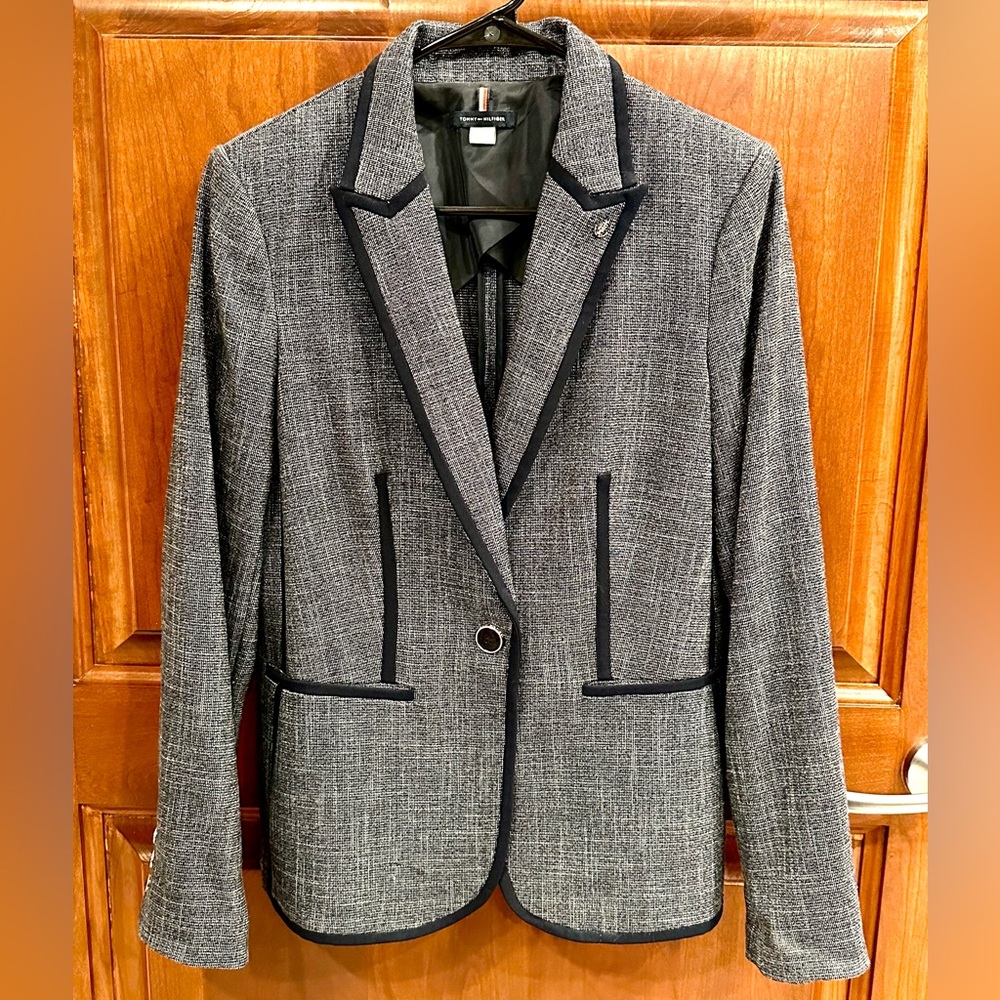 Tommy Hilfiger Navy Blazer with Navy Trim